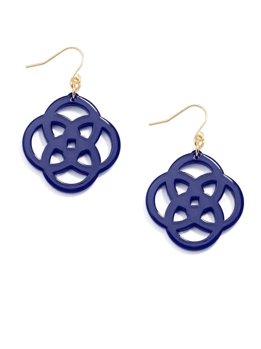 Zenzii Clover Drop Earring