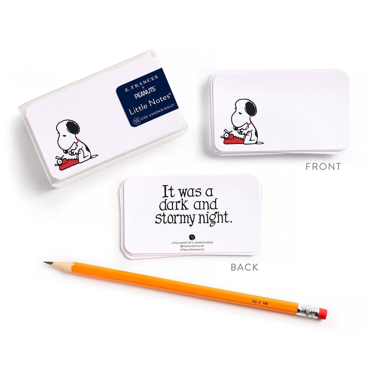 Little Notes® E. Frances x Peanuts® Snoopy Typing