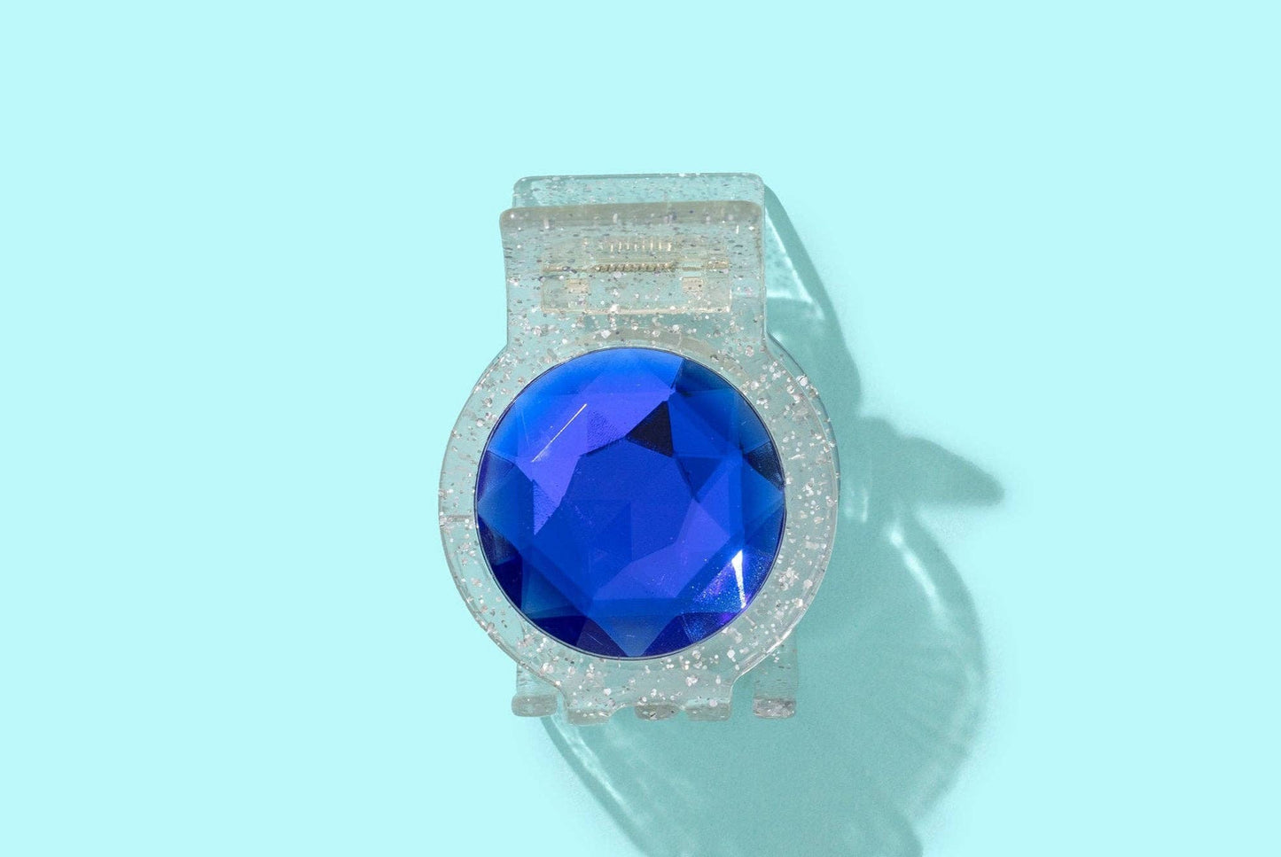 Taylor Elliott Blue Stone Claw Hair Clip