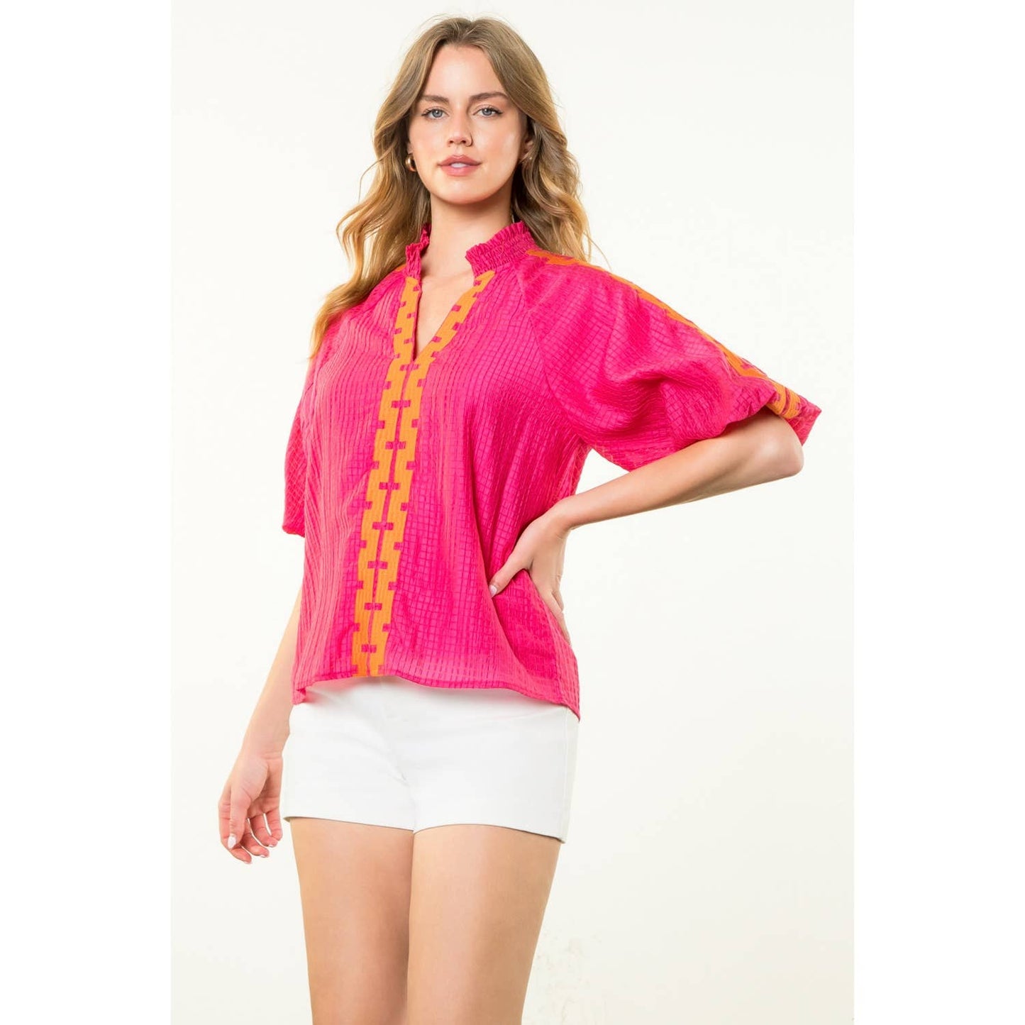 THML Greek Key Top