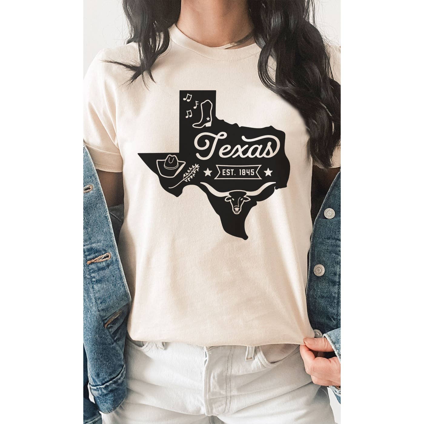 Texas State Outline Tee