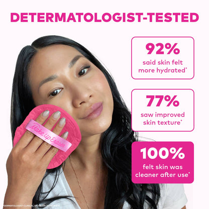 Pink 7-Day MakeUp Eraser Set