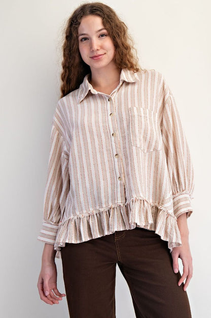 Alex Button Down Top