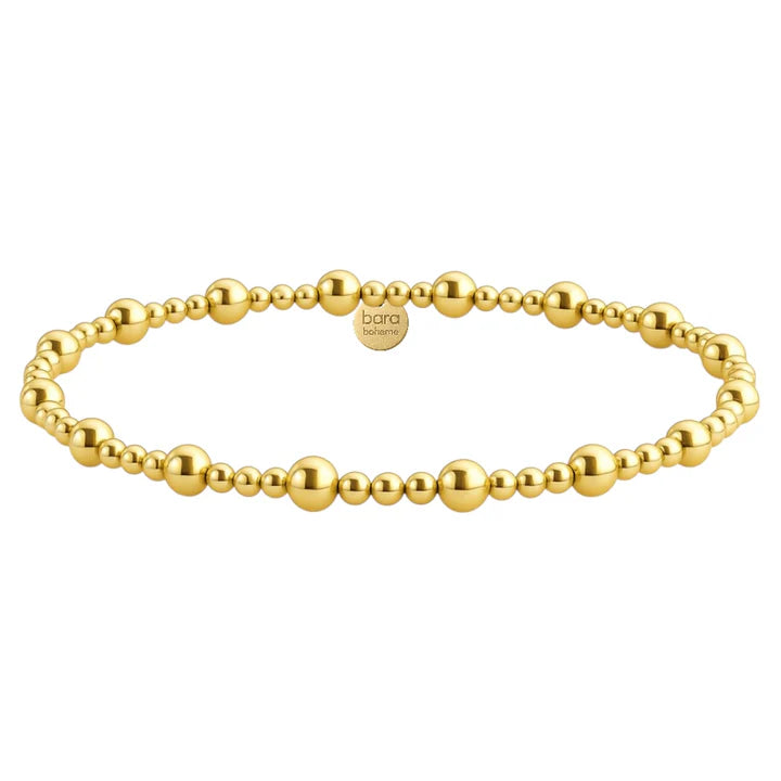 Angelina Gold Filled Beaded Bracelet
