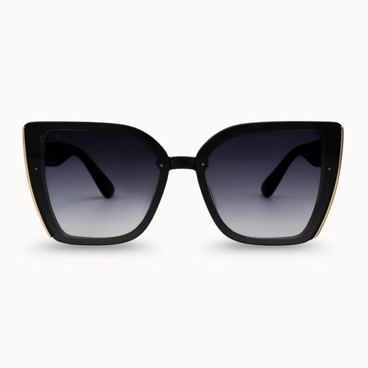 Dax Athena Black Onbre Sunglasses