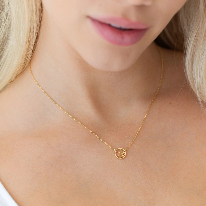 GameDay Basketball Necklace