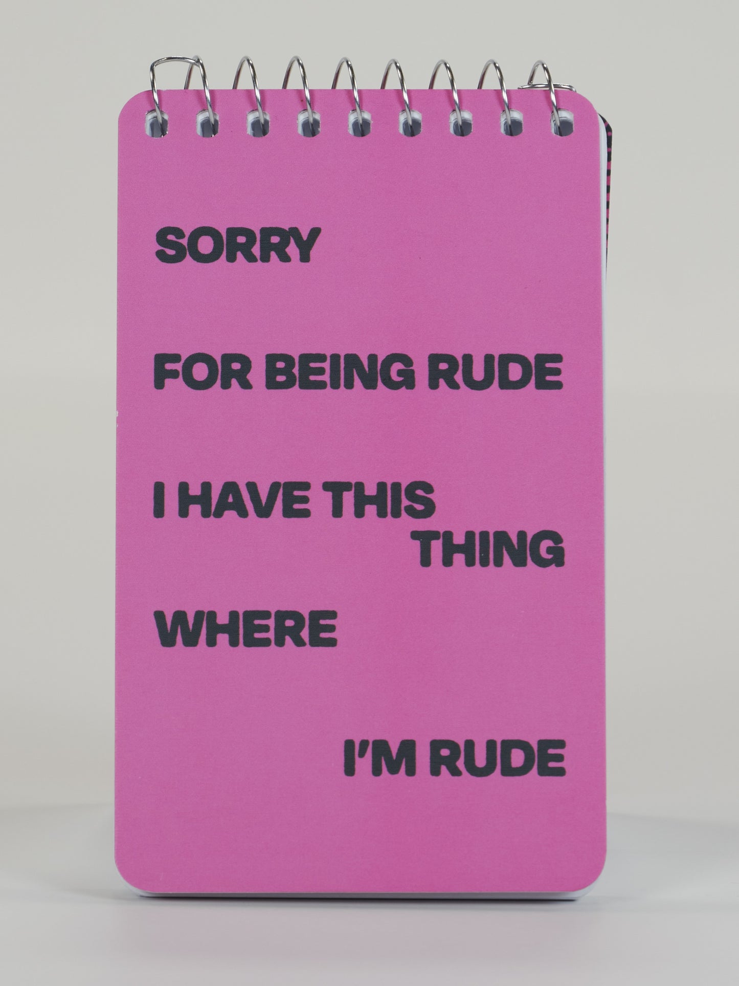 Being Rude 3x5 Spiral NB