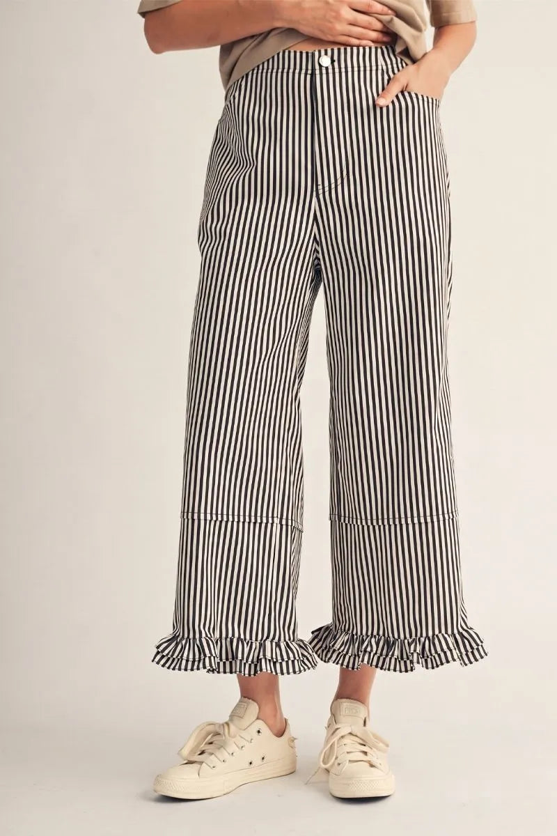 Bell Striped Pants
