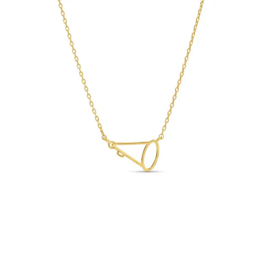 Megaphone Cheer Sports Necklace