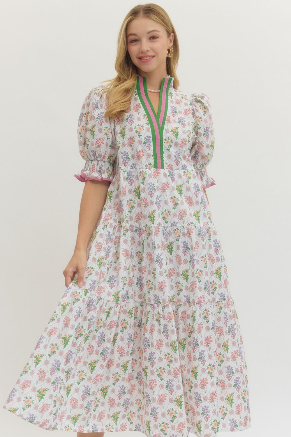 Calla Floral Dress