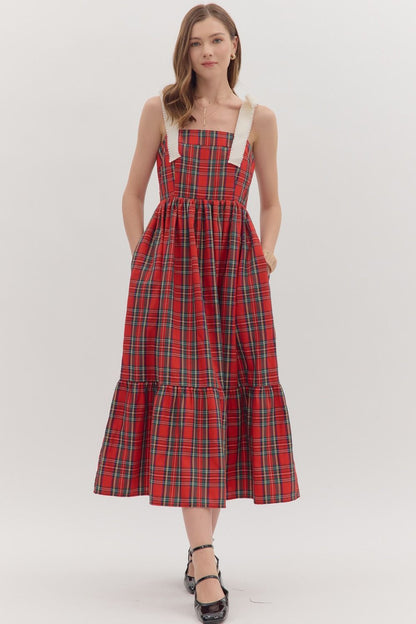 Candi Plaid Dress