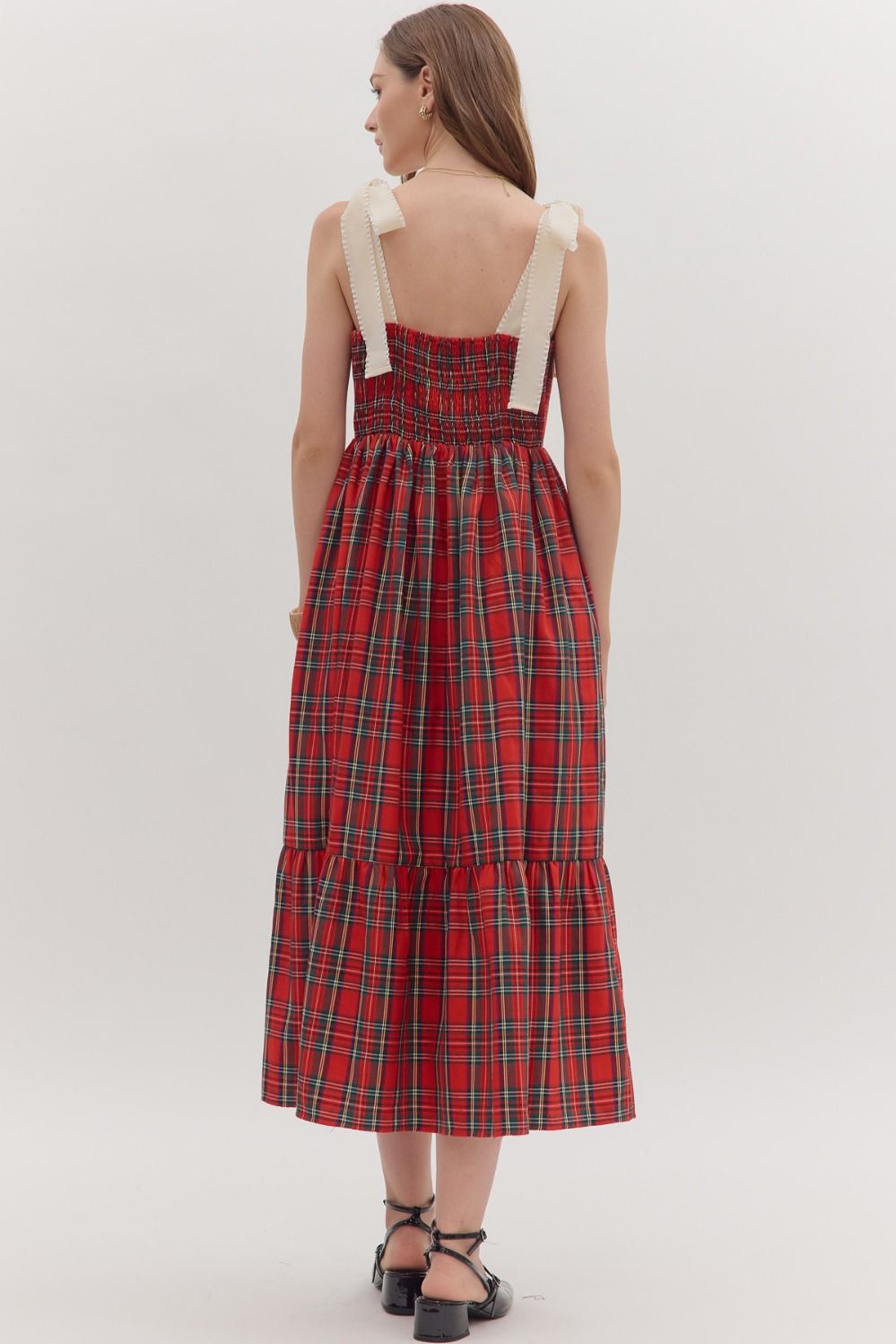 Candi Plaid Dress
