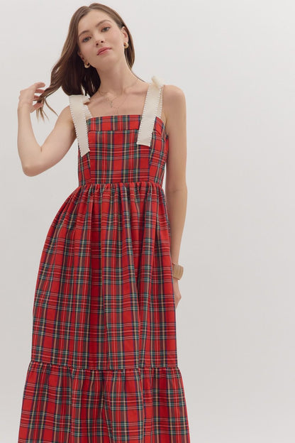 Candi Plaid Dress