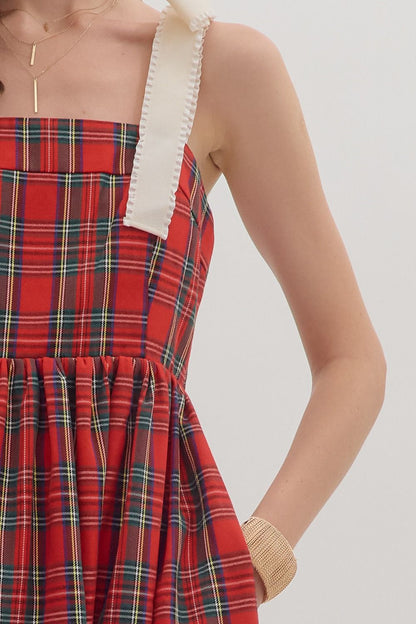 Candi Plaid Dress