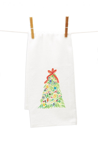 Christmas Tree Tea Towel