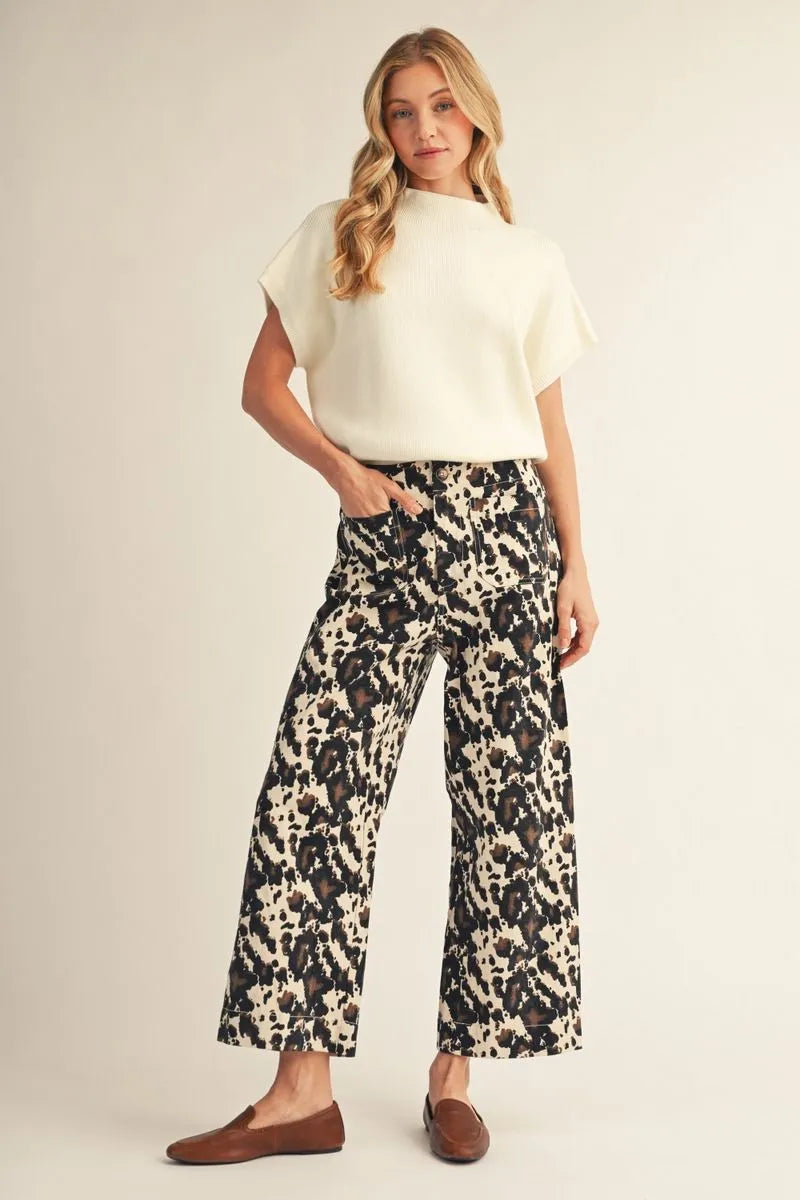 Wild Side Wide Leg Bottoms