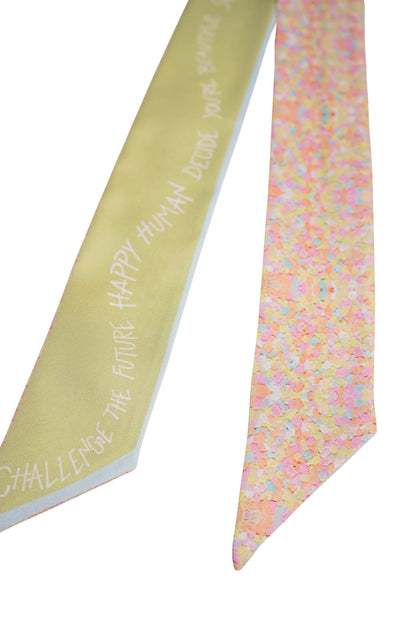 Hailea Alexis Confetti Twilly Scarf