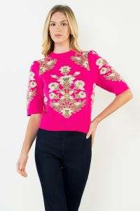 Daphne Floral Embroidered Top