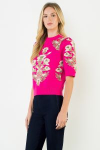 Daphne Floral Embroidered Top