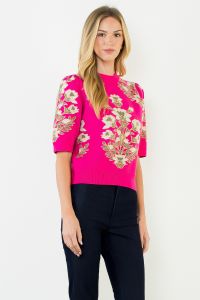 Daphne Floral Embroidered Top