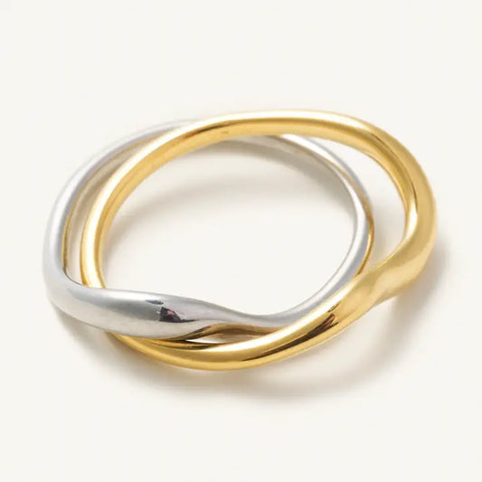 Nikki Smith Devin Mixed Metal Ring