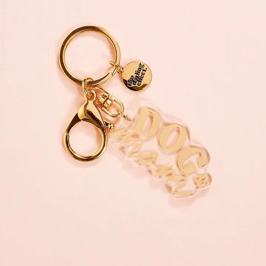 Dog Mom Keychain