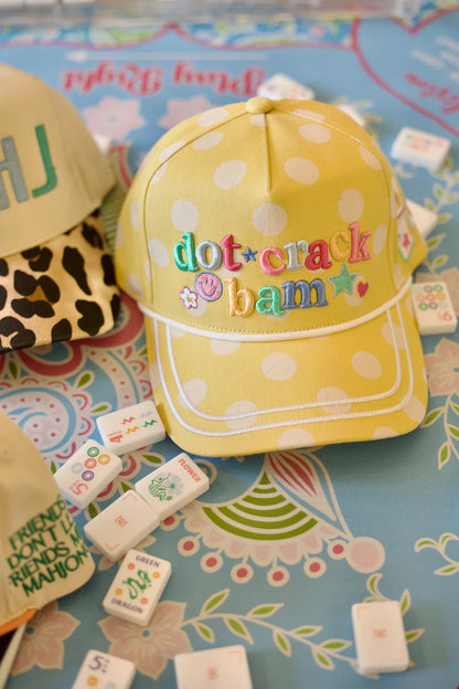 Poppy and Pine Dot Crack Bam Hat