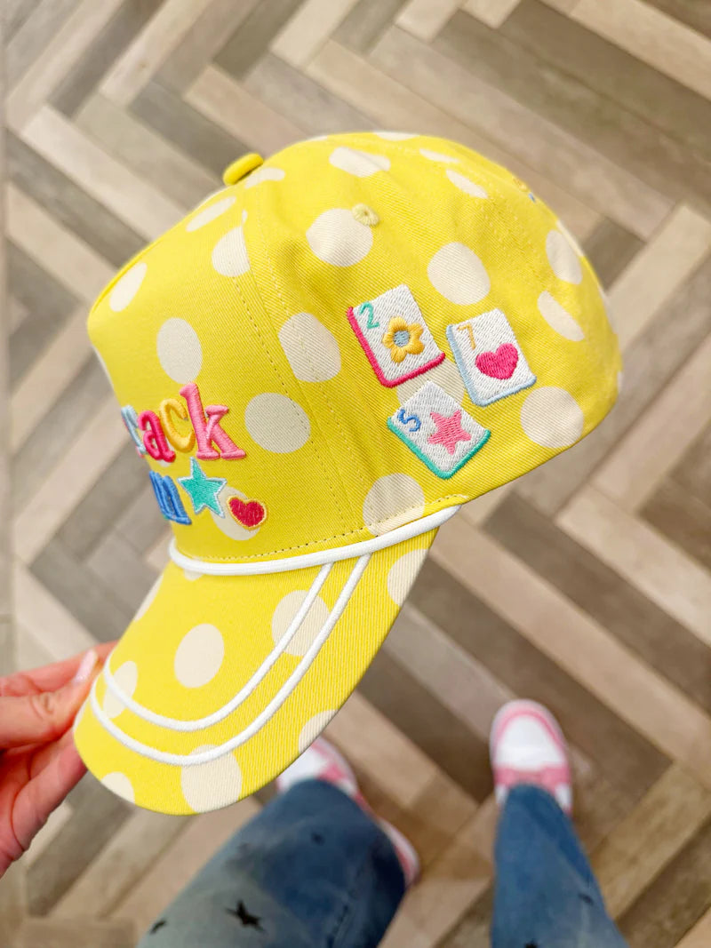 Poppy and Pine Dot Crack Bam Hat