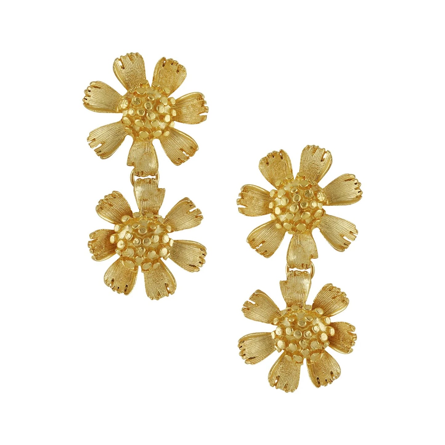 Double Up Buttercup Earrings