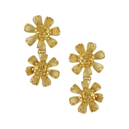 Double Up Buttercup Earrings