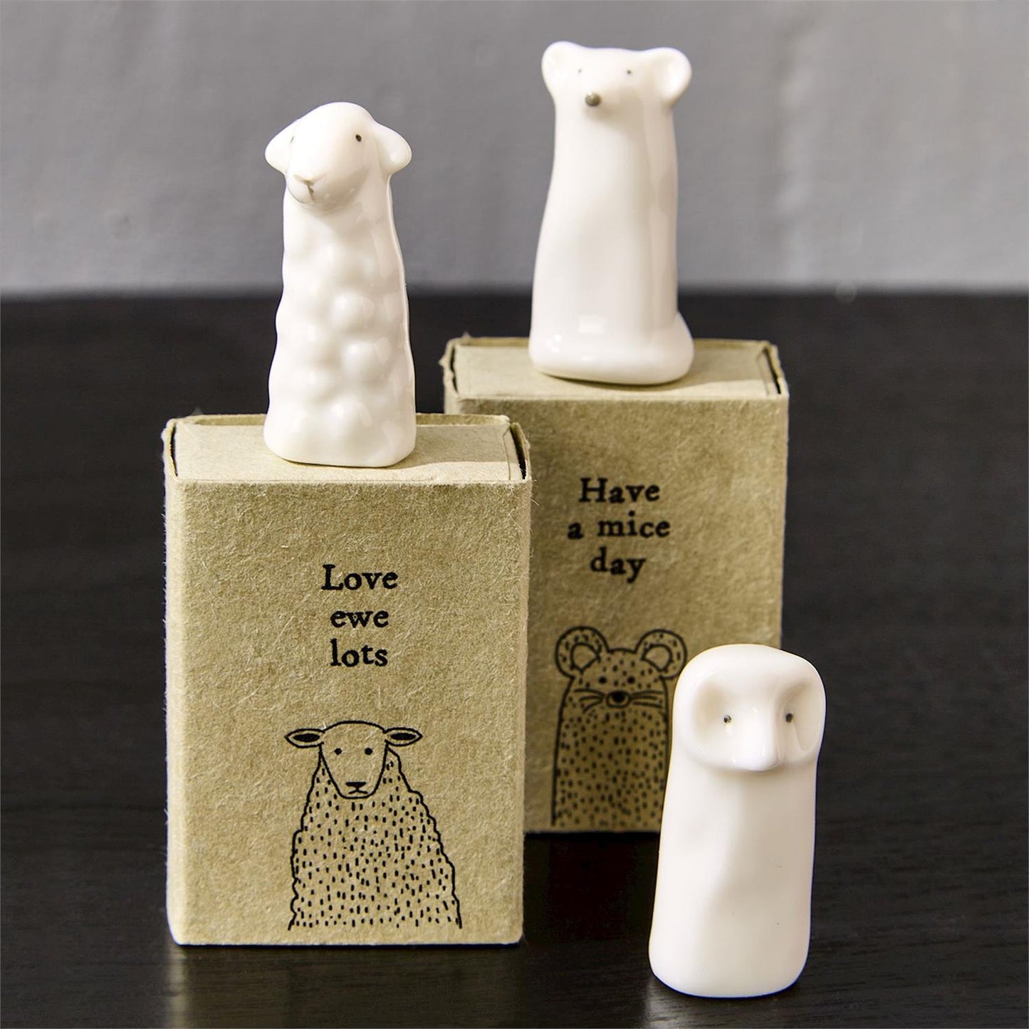 Animal in Gift Box Matchbox