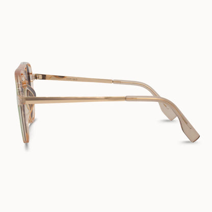 Dax Earhart Gold Sunglasses