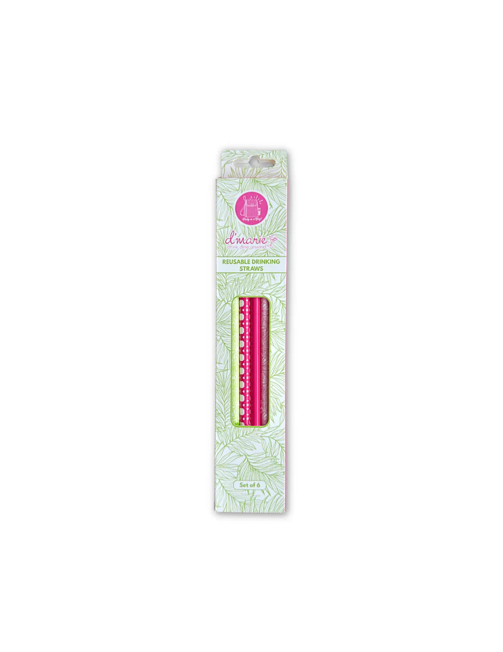 D'Marie Reusable Cocktail Straws