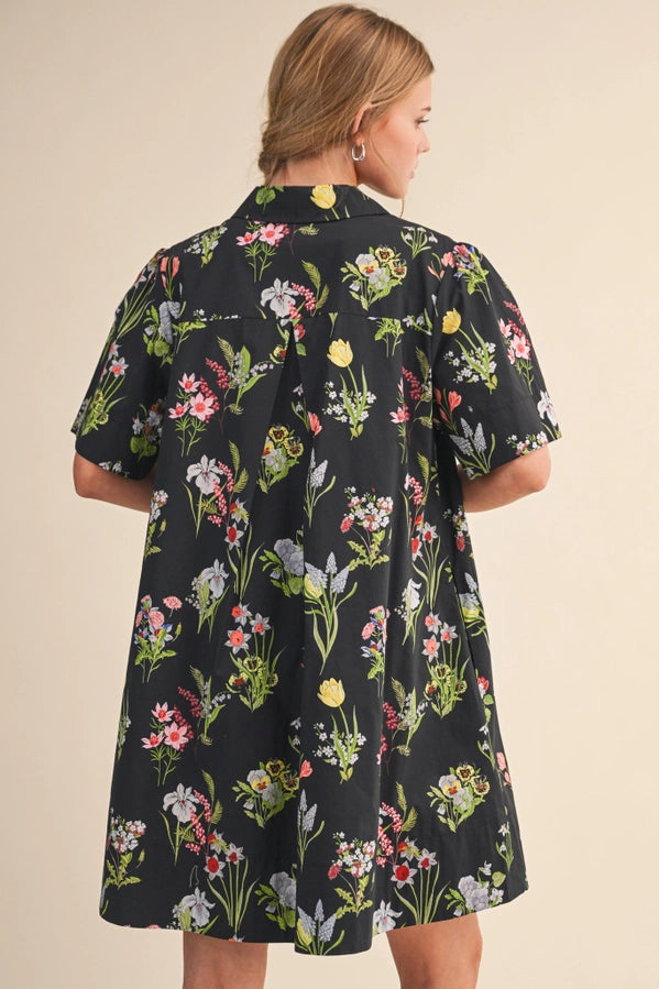 Faye Floral Mini Dress
