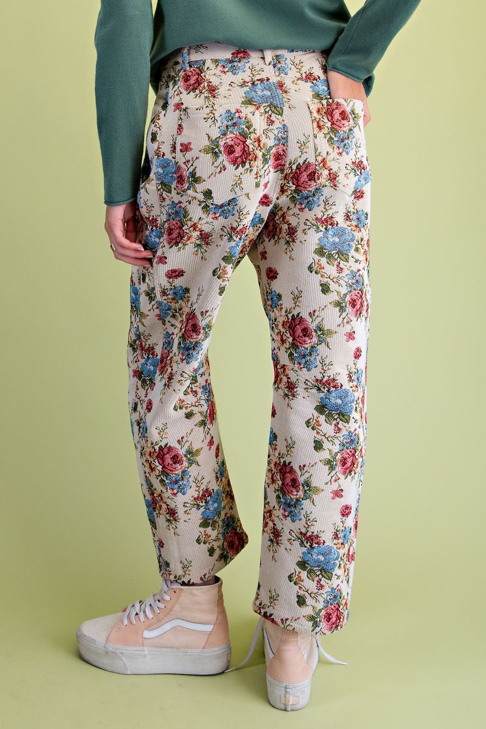 Floral Tapestry Pants