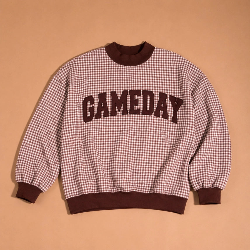 GameDay Mock Neck Sweatshirt