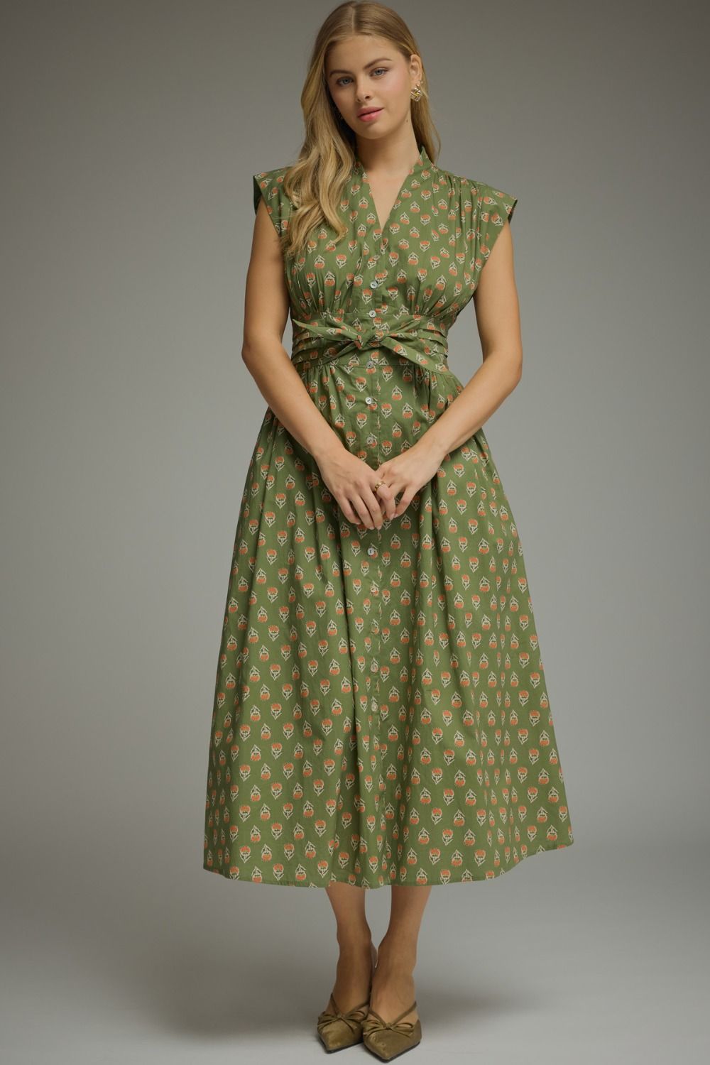Geo Midi Dress