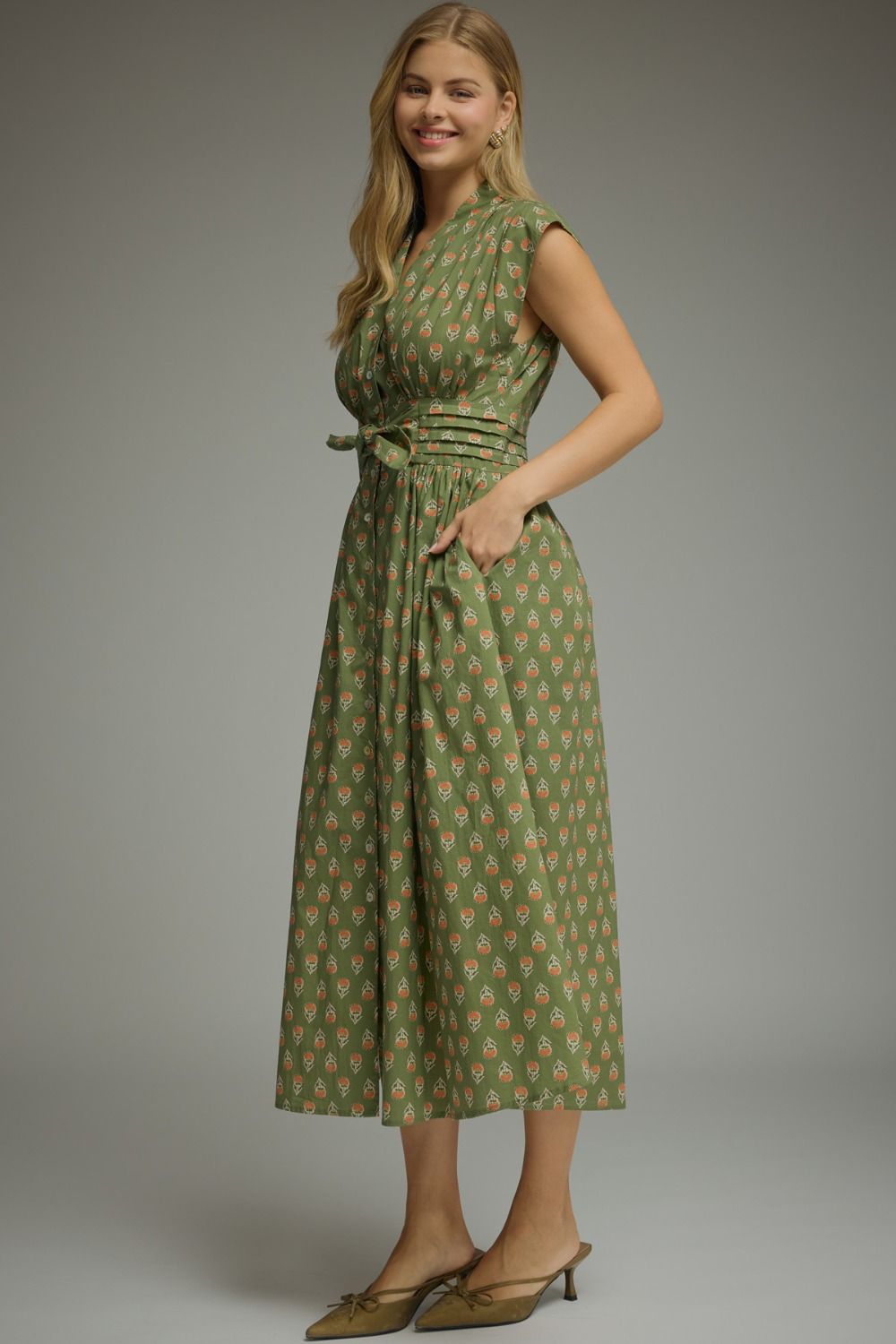 Geo Midi Dress