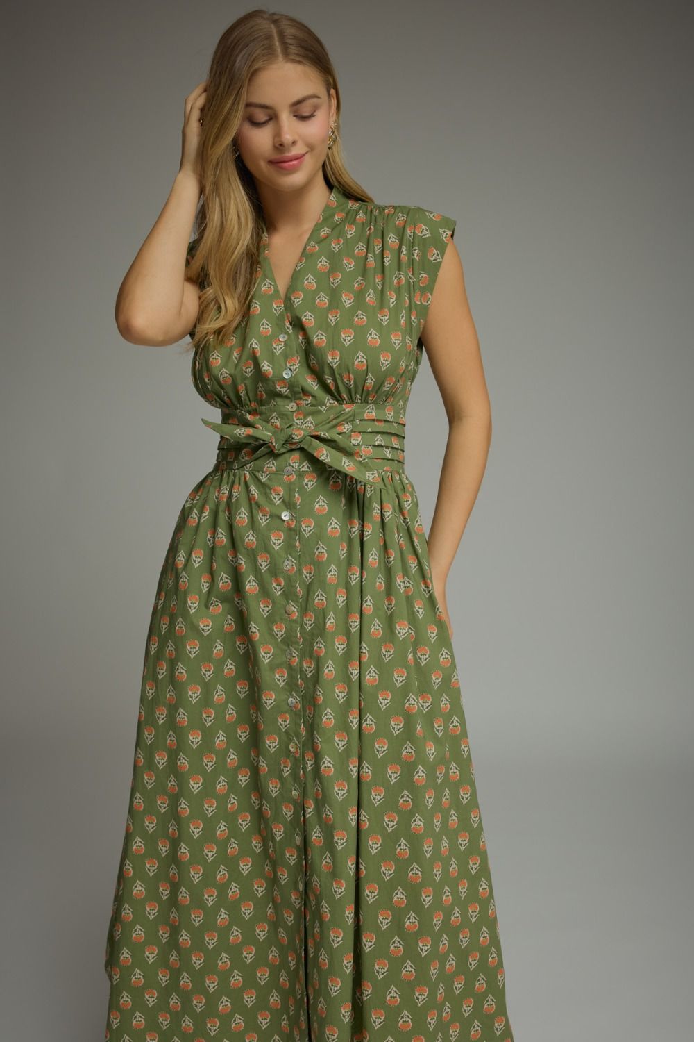 Geo Midi Dress