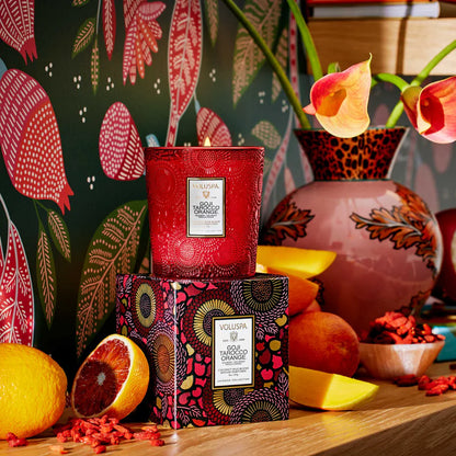 Volupsa Goji Tarocco Orange Candle