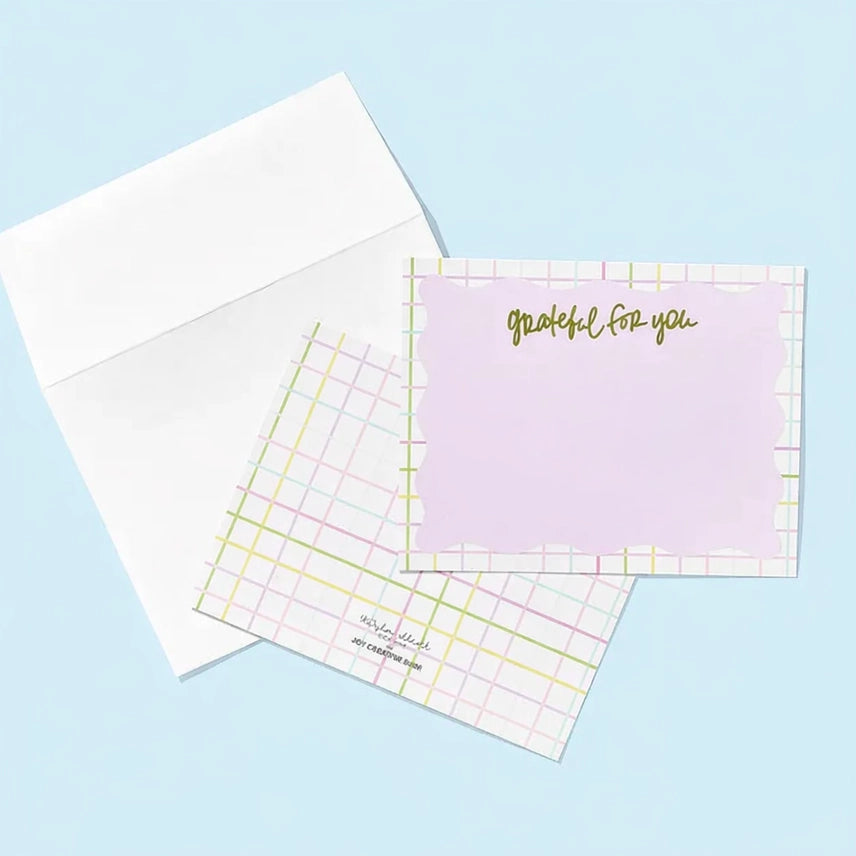 Grateful For You Note Cards