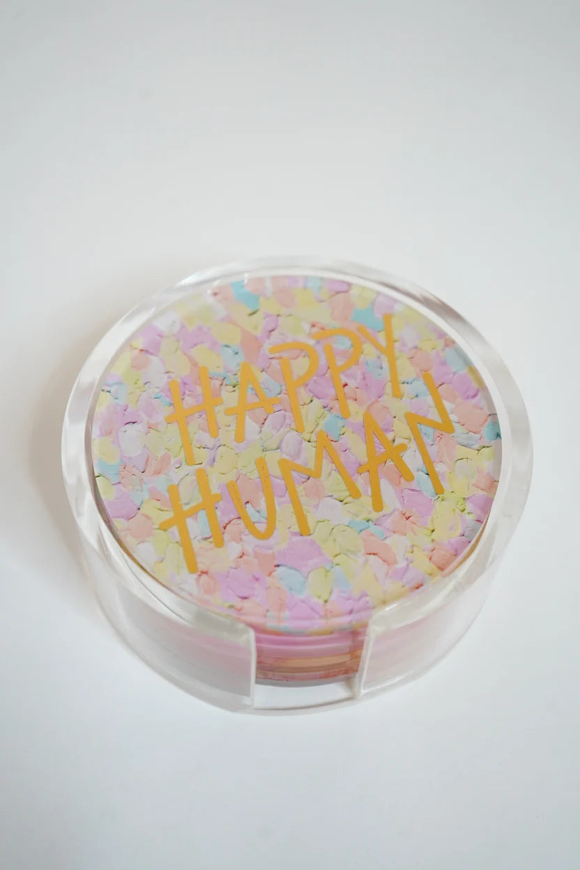 Happy Human Coaster