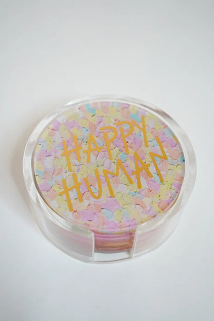 Happy Human Coaster