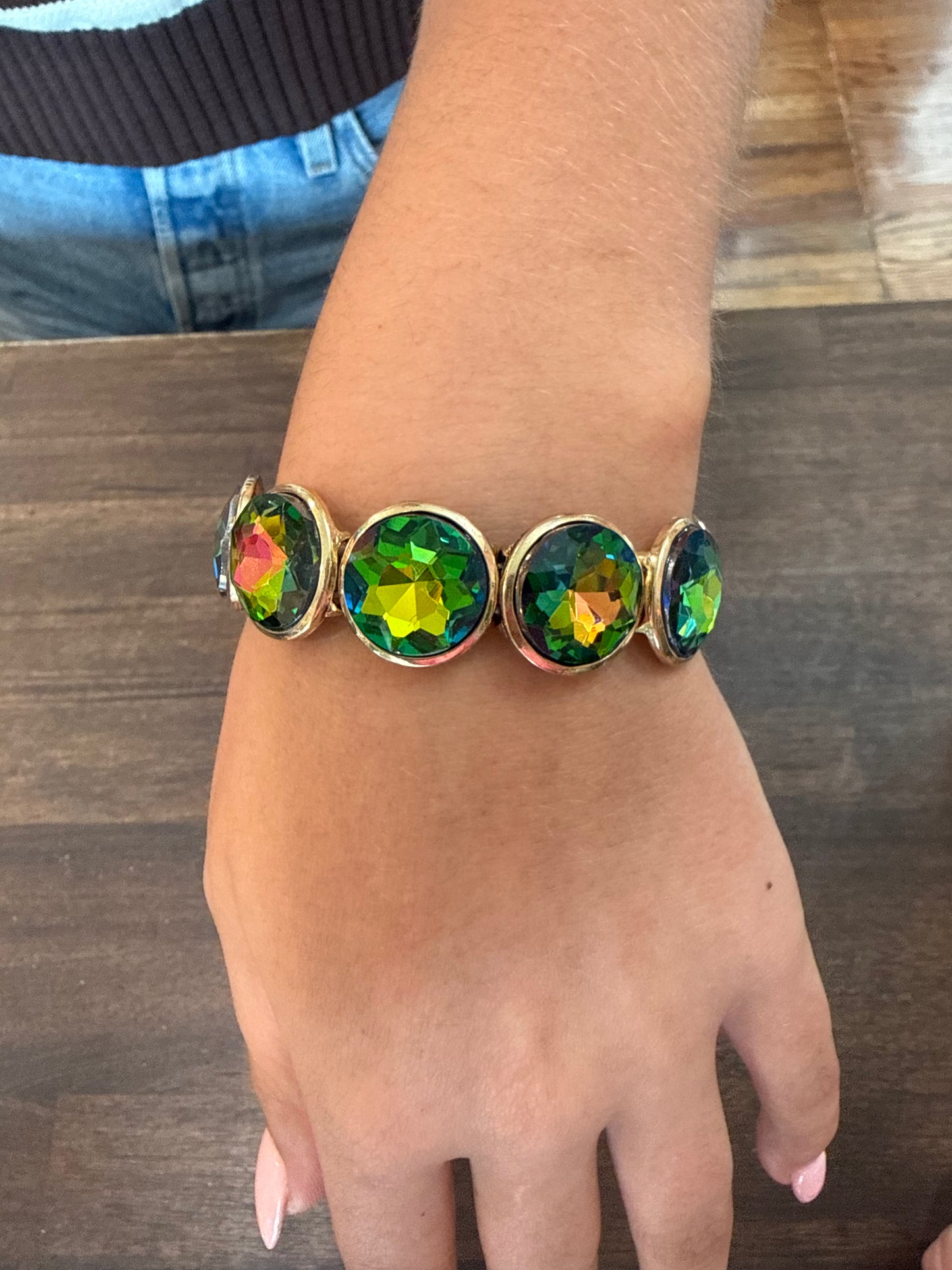 Volcano Dime Bracelet