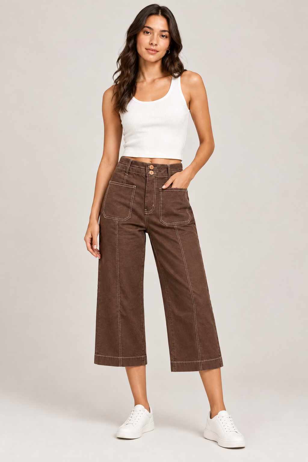Emmy Patch Pocket Jeans
