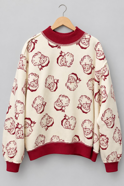 Ho Ho Ho Mockneck Sweatshirt