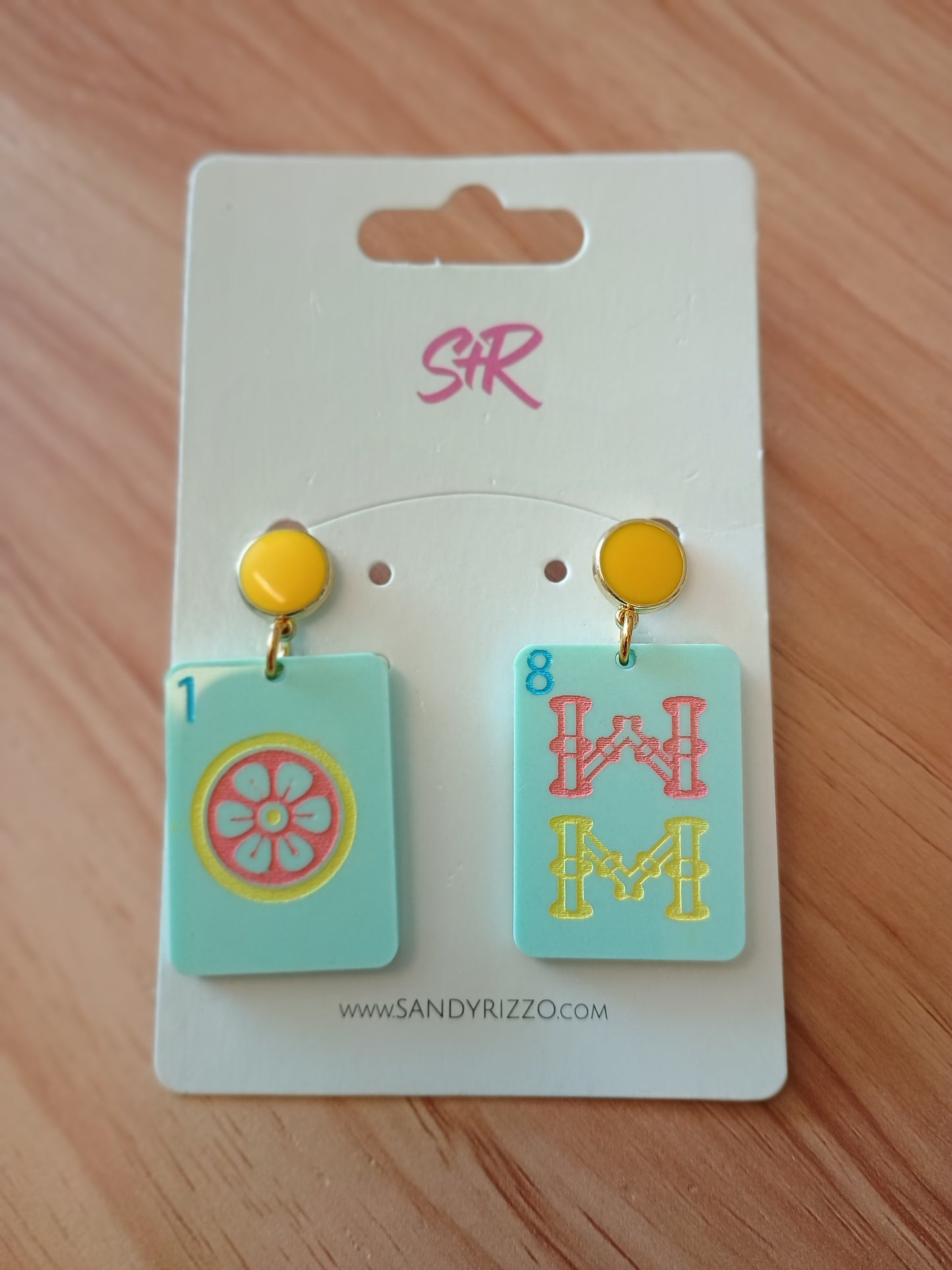 Mahjong Earrings