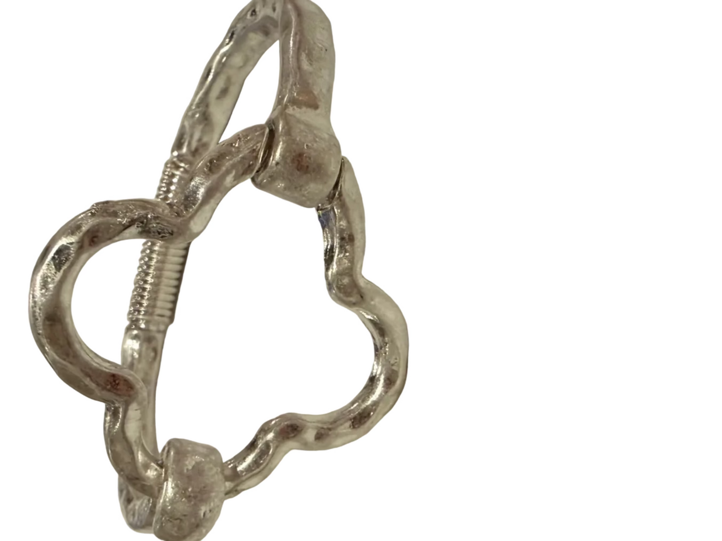 Hammered Quatrefoil Bracelet