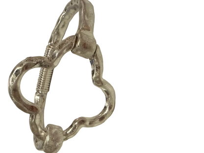 Hammered Quatrefoil Bracelet