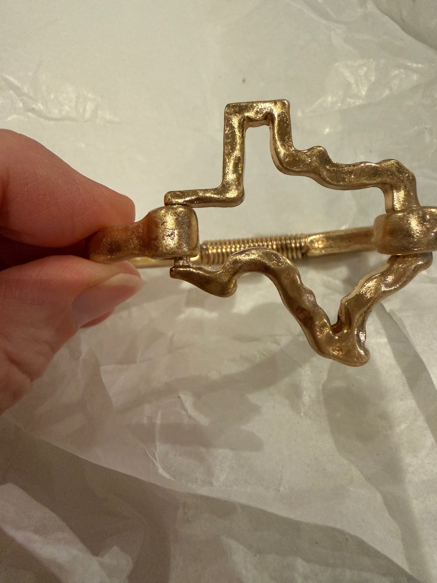 Hammered Texas Bracelet